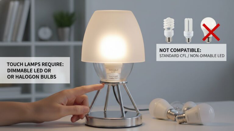 Do Touch Lamps Need Special Bulbs