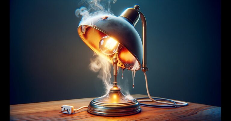 Why Does My Lamp Smell Like It’s Burning