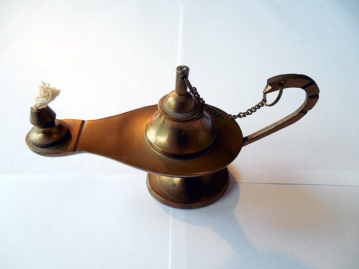 how to trim a oil lamp wick