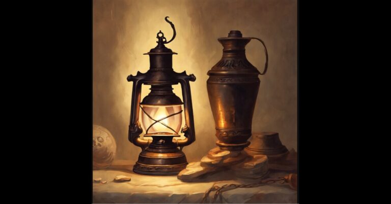 How to Use An Ancient Oil Lamp
