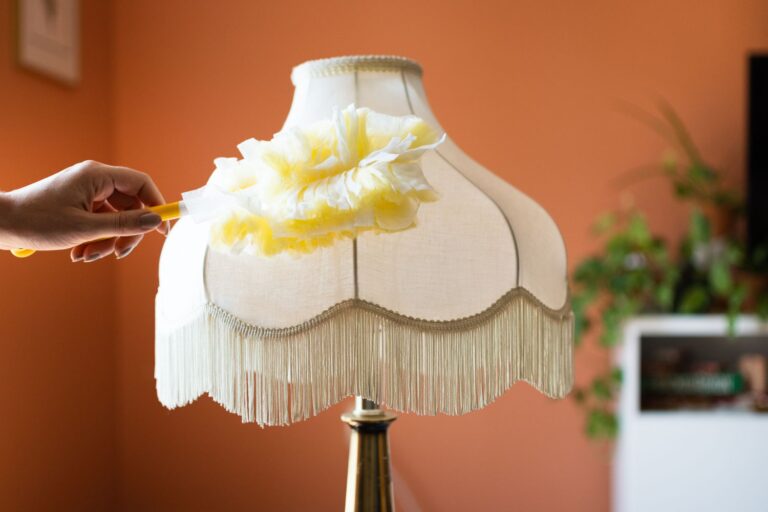 How to Clean Table Lamp Shades