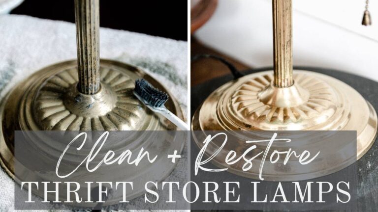 How to Clean a Brass Lamp