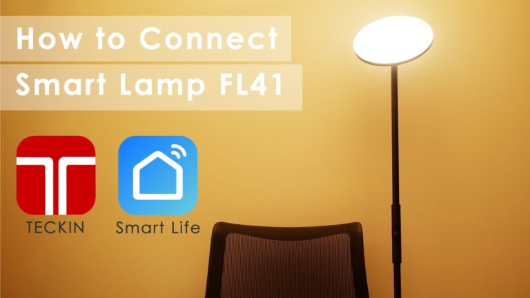 How to Connect Hueliv Floor Lamp