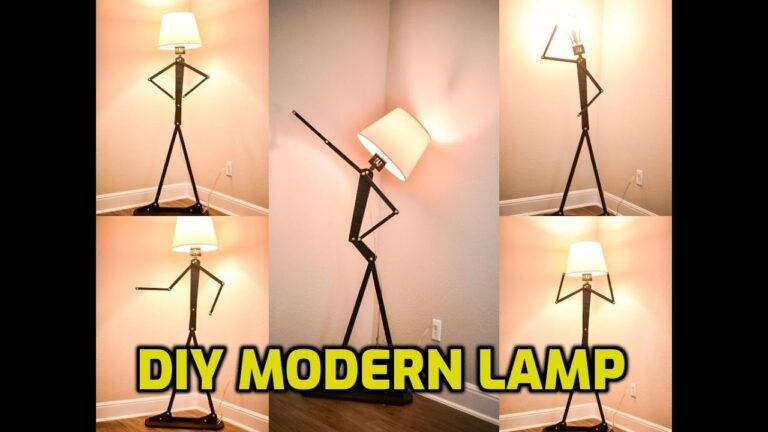 How to Make Floor Lamp at Home