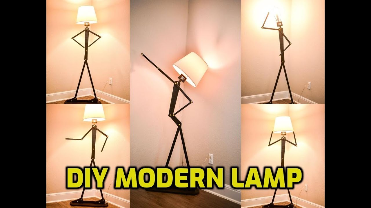 How to Make Floor Lamp at Home