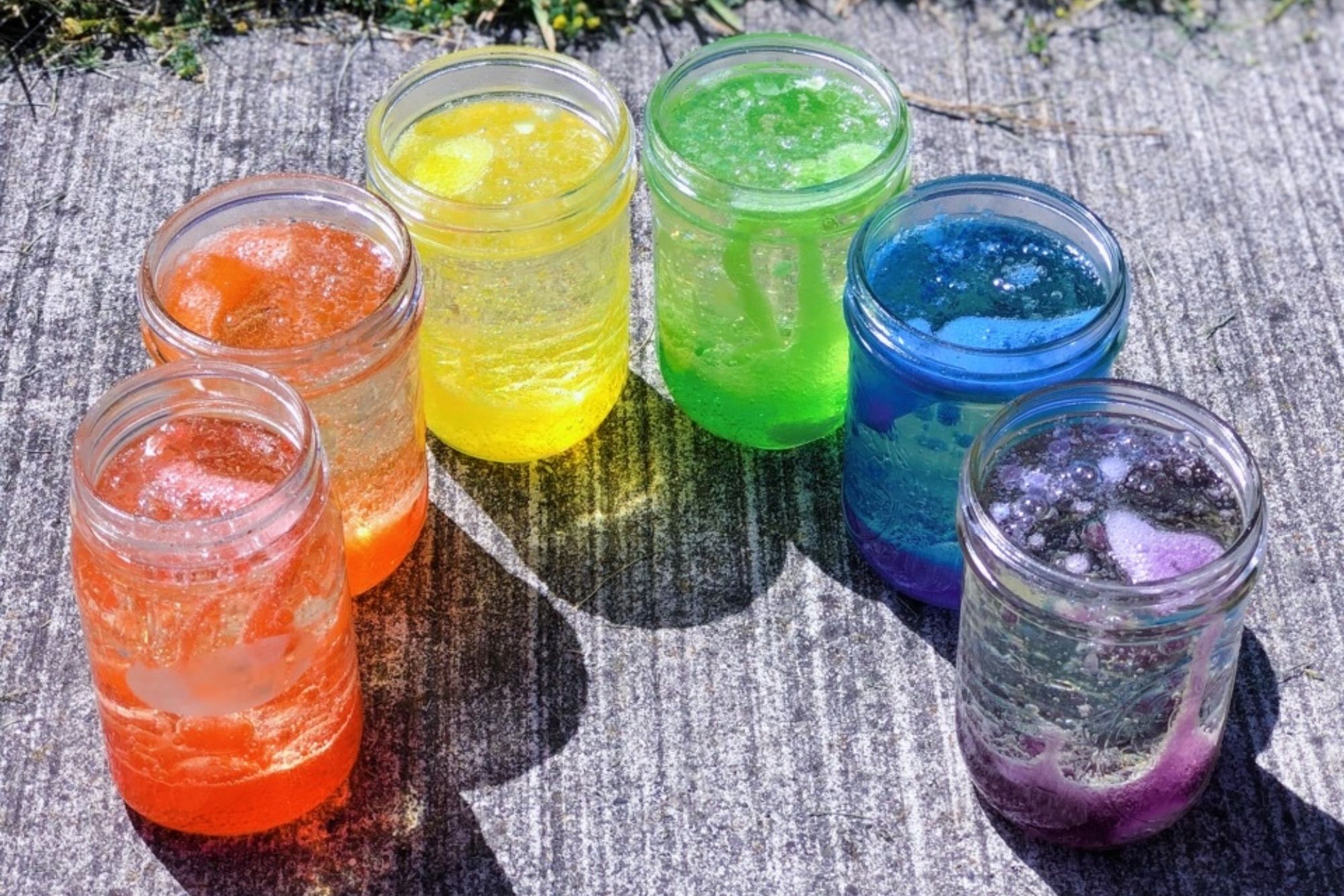How to Make a Rainbow Lava Lamp