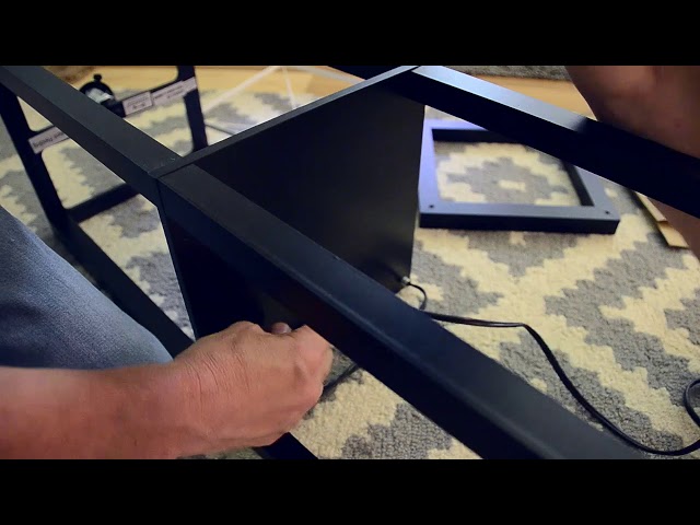 How to Put Together Threshold Floor Lamp With Shelves