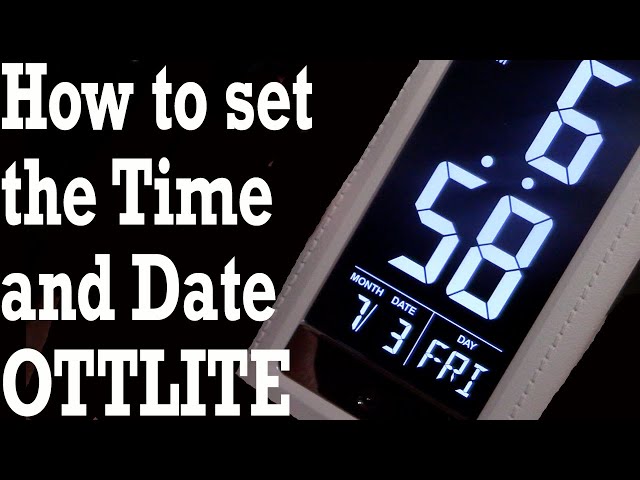How to Reset Ottlite Lamp