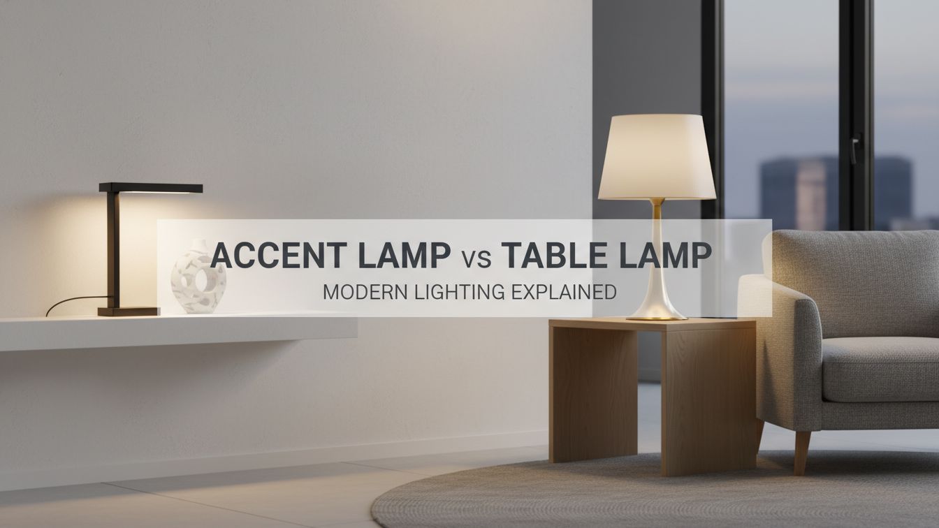 Accent Lamp Vs Table Lamps