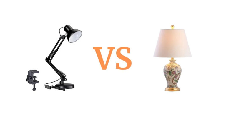 Desk Lamp vs Table Lamps Which is Better for You in 2024
