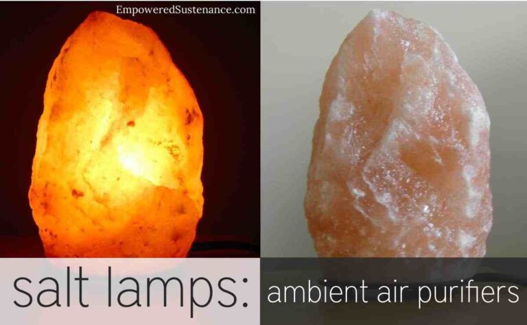 Salt Lamps vs air purifier Which is Better for You in 2024