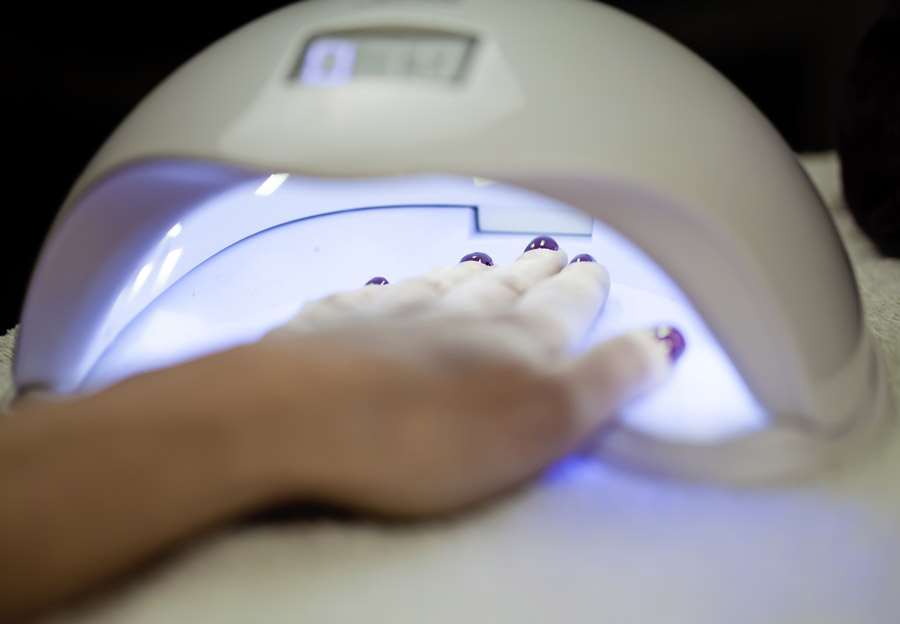 are nail drying lamps safe