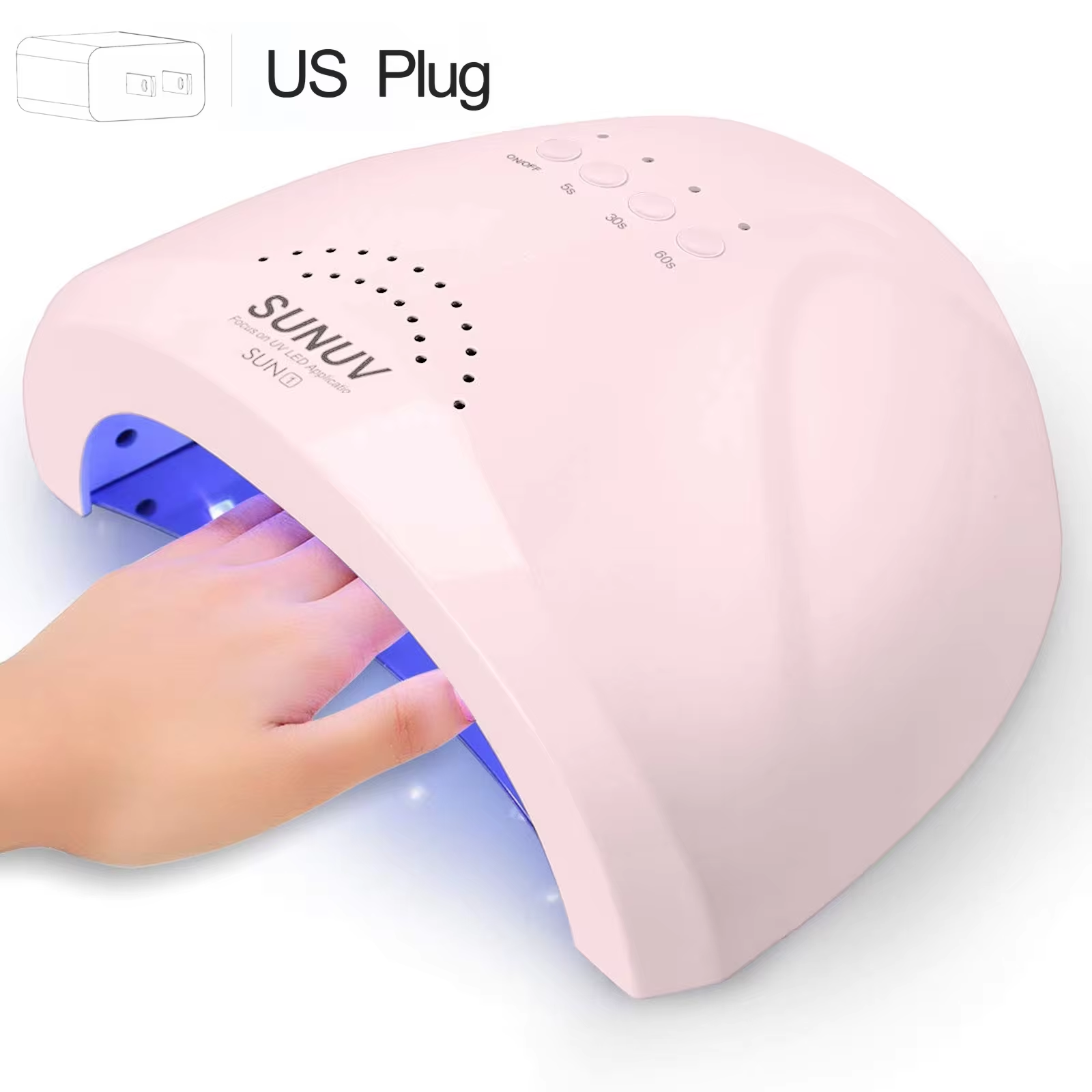 how to use sunone nail lamp