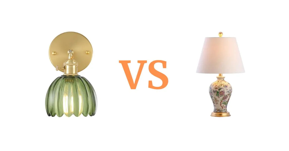 wall sconce vs Table Lamps Which is Best in 2024