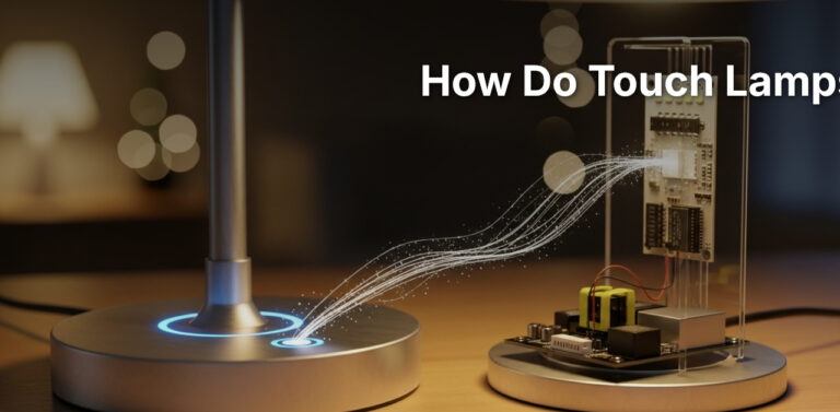 how do touch lamps work