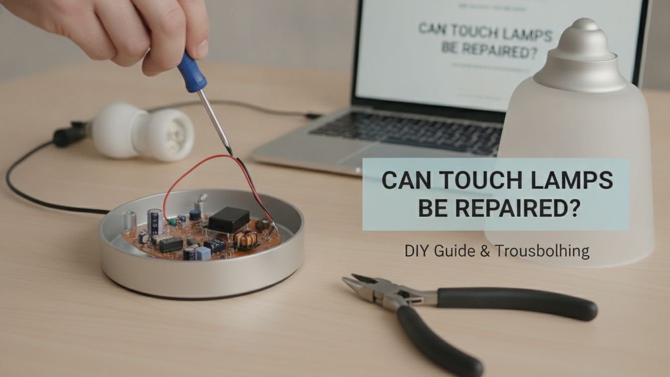 Can Touch Lamps Be Repaired