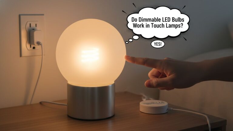Do Dimmable LED Bulbs Work in Touch Lamps