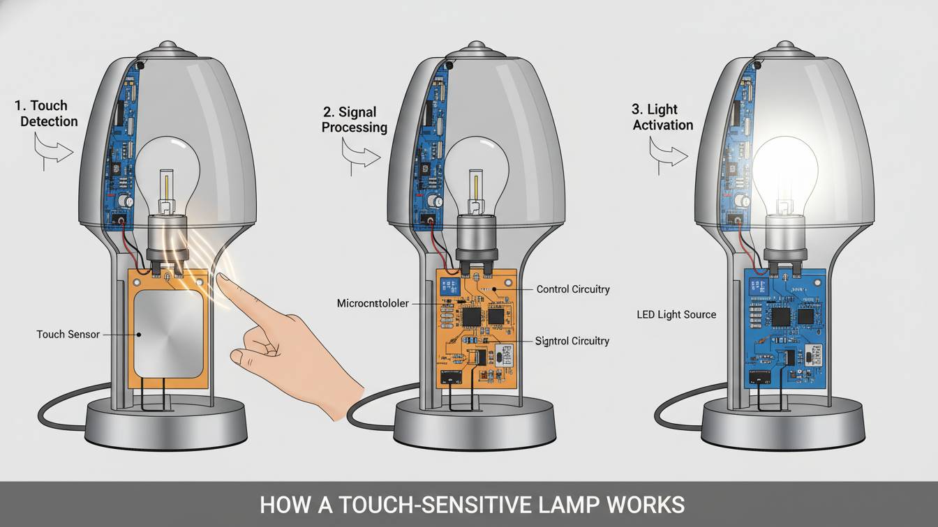 How Does a Touch Sensitive Lamp Work