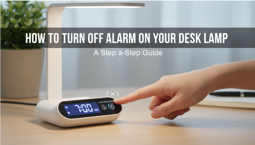 How to Turn off Alarm on Your Desk Lamp