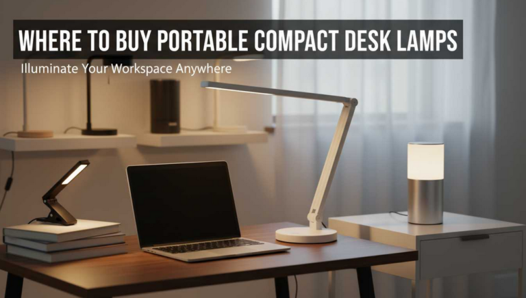 Where to Buy Portable Compact Desk Lamp
