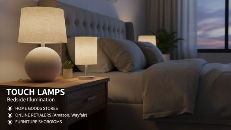 Where to Buy Touch Lamps Bedside