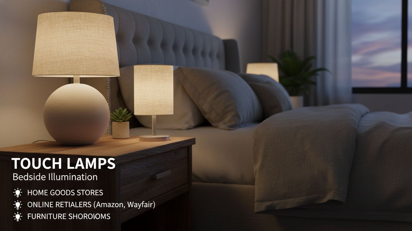 Where to Buy Touch Lamps Bedside