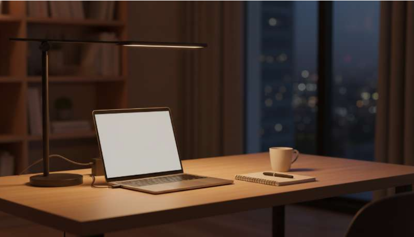 Where to Put Lamp on Desk