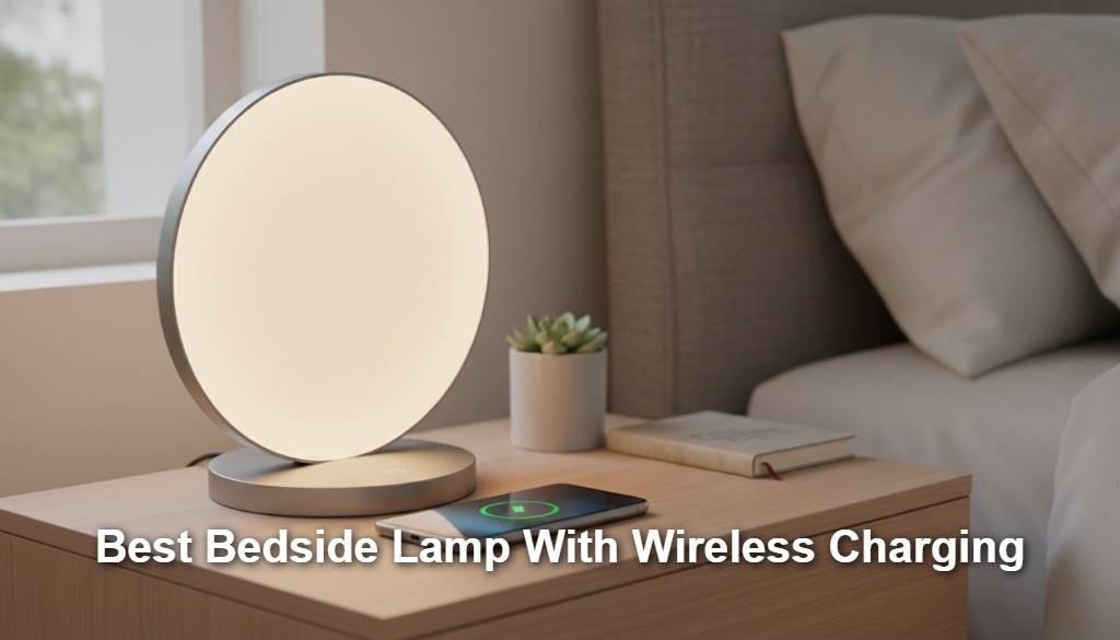 Best Bedside Lamp With Wireless Charging