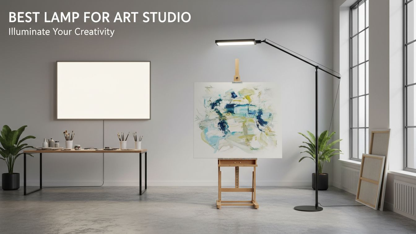 Best Lamp for Art Studio