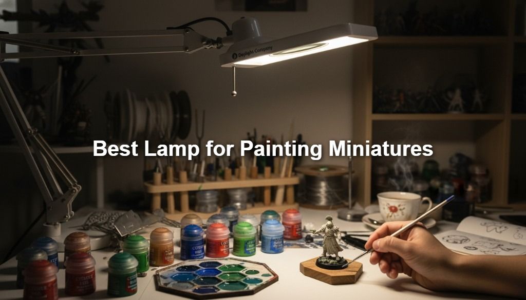 Best Lamp for Painting Miniatures