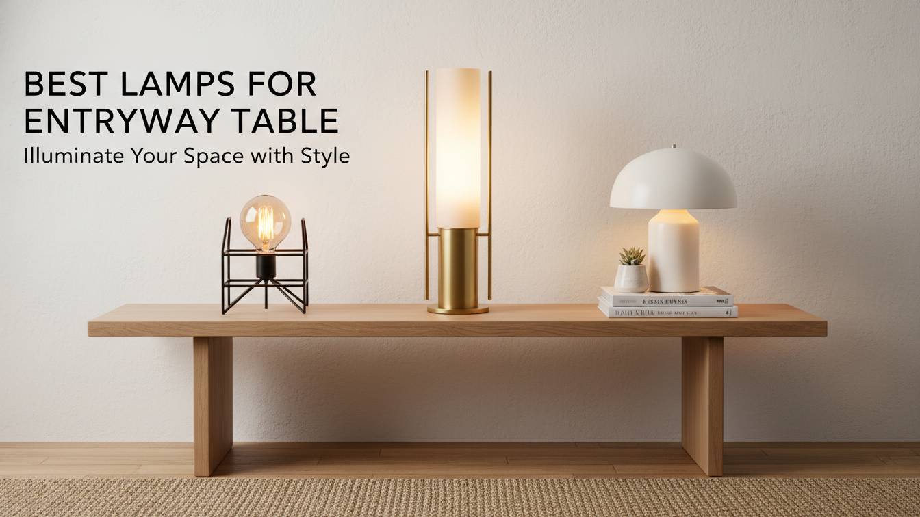 Best Lamps for Entryway Table