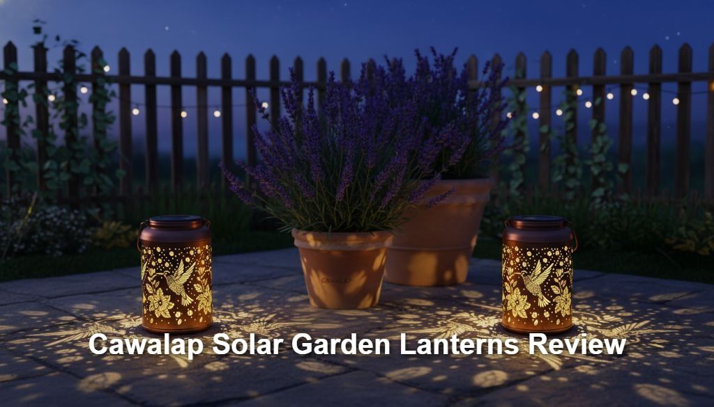 Cawalap Solar Garden Lanterns Review