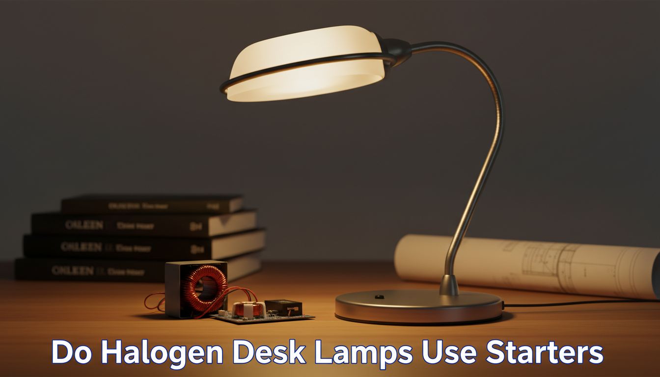 Do Halogen Desk Lamps Use Starters