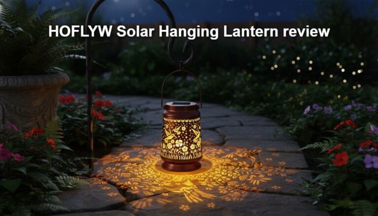 HOFLYW Solar Hanging Lantern review