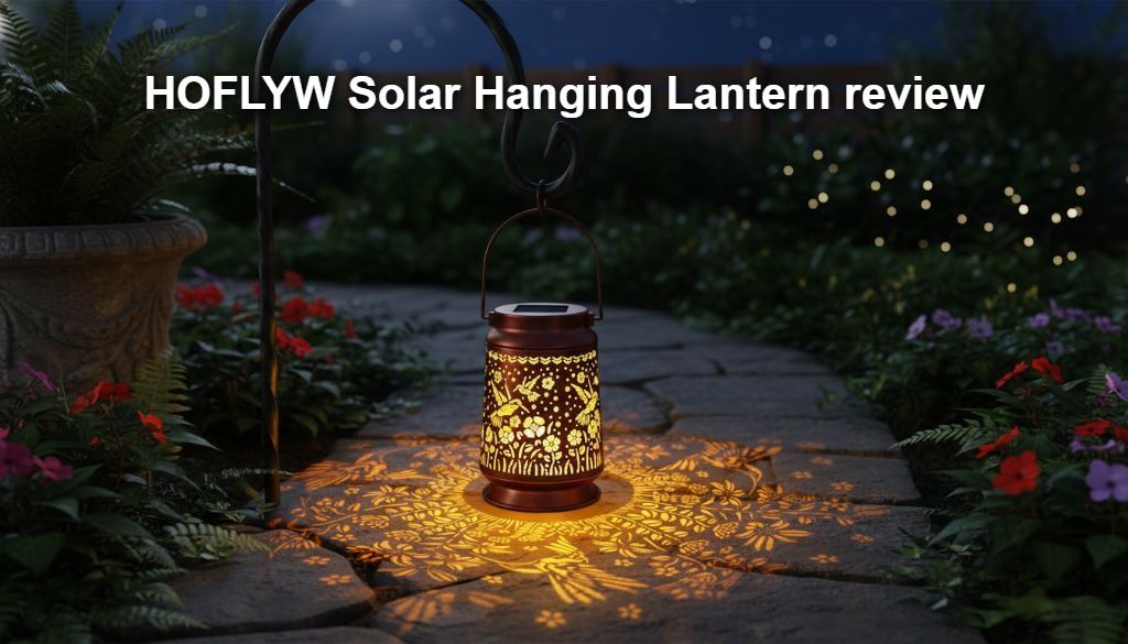 HOFLYW Solar Hanging Lantern review