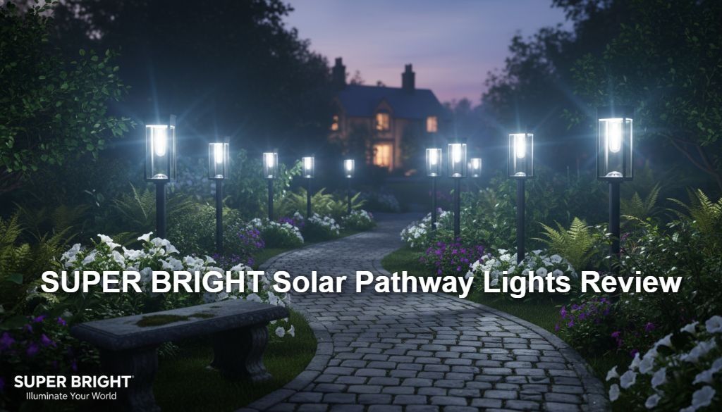 SUPER BRIGHT Solar Pathway Lights Review