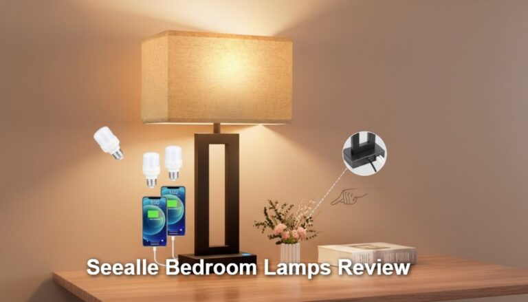 Seealle Bedroom Lamps Review