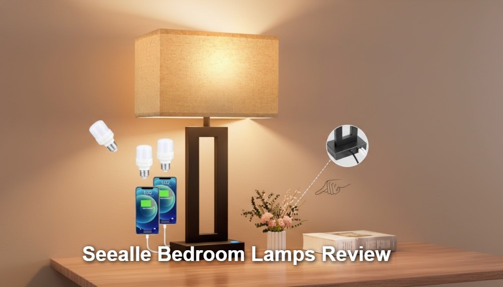 Seealle Bedroom Lamps Review
