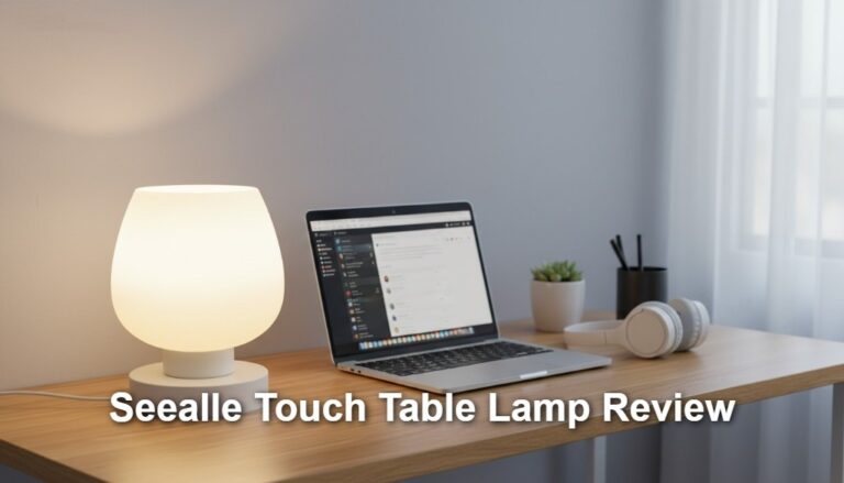 Seealle Touch Table Lamp Review