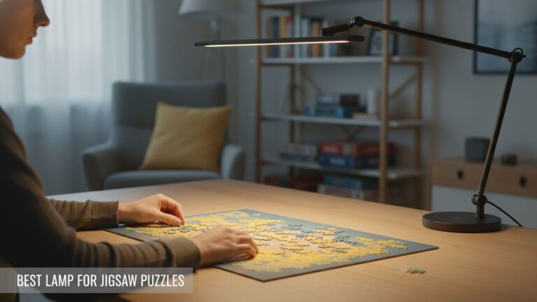 best lamps for jigsaw puzzles