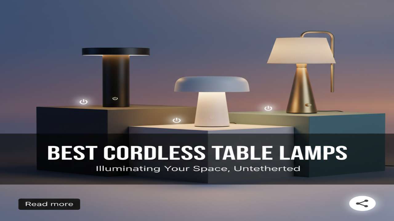 Best Cordless Table Lamps