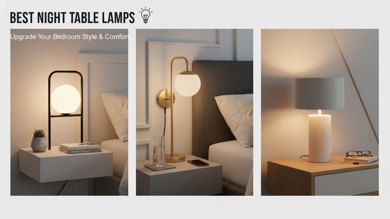 best night table lamps