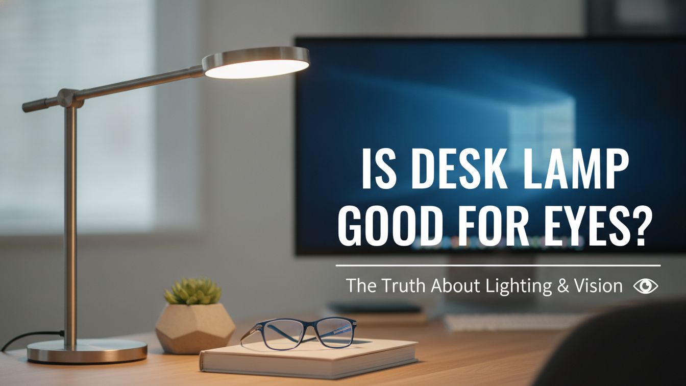 Is Desk Lamp Good for Eyes