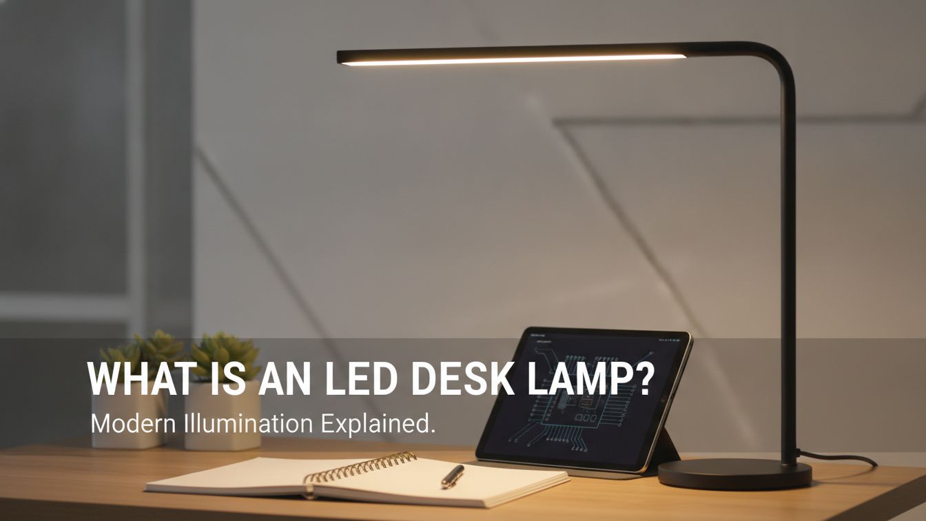 What is an LED Desk Lamp